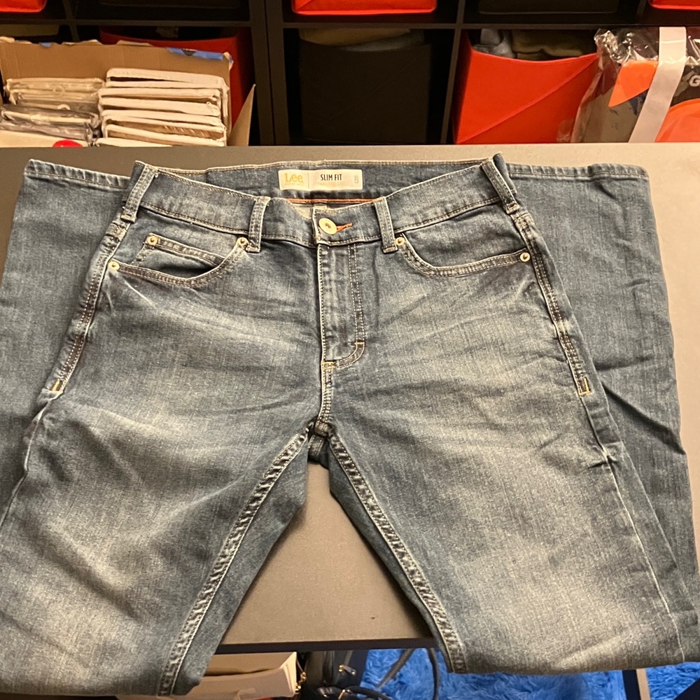 Lee Men's Dark-wash Denim Skinny Jeans - 29x30in - NWOT